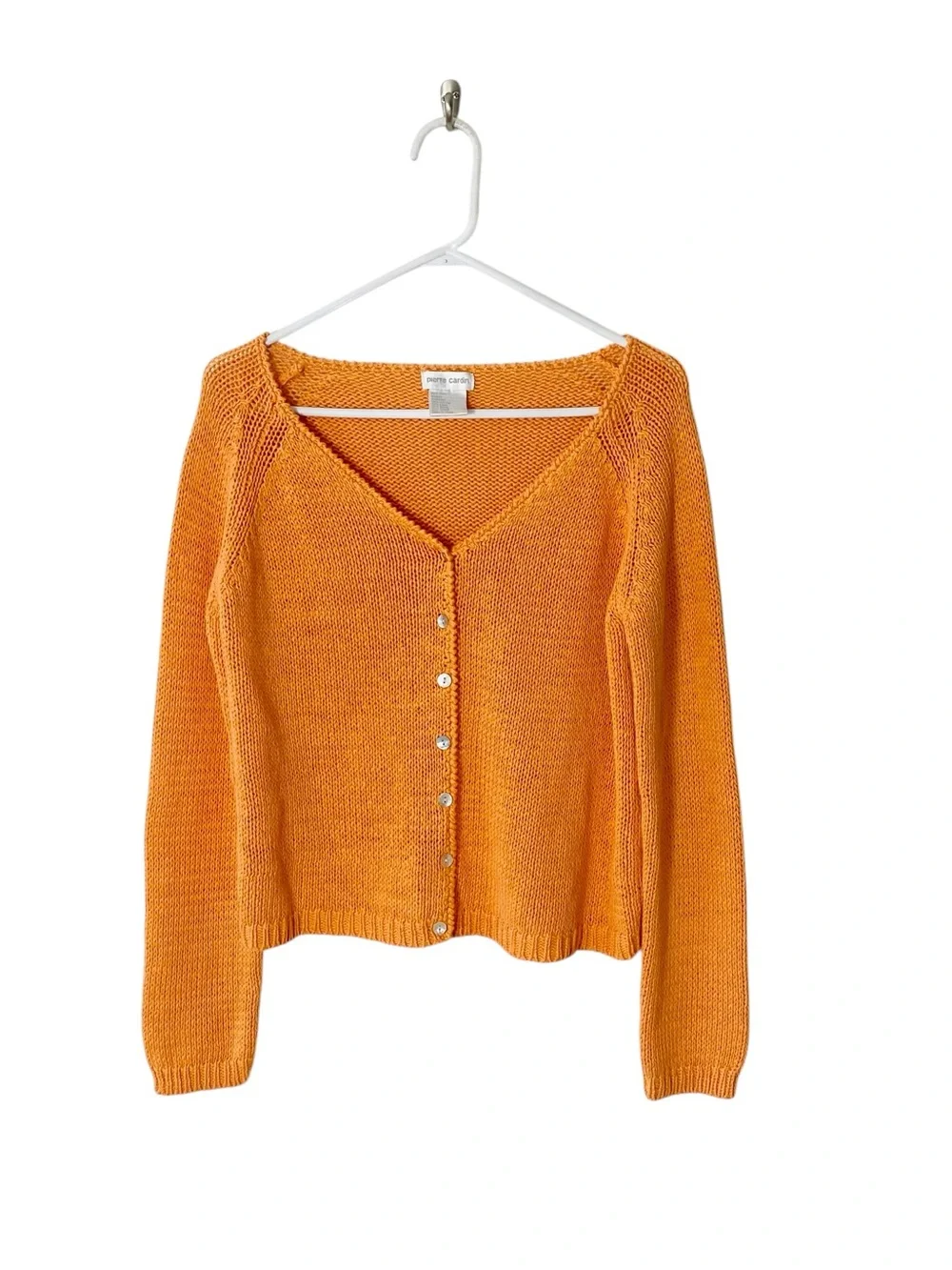 VINTAGE PIERRE CARDIN Linen Cardigan